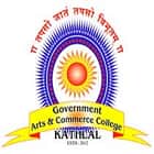 Government Arts and Commerce College, Kathlal Logo