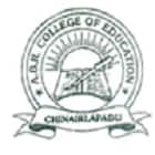 ABR College of Education, Prakasam Logo