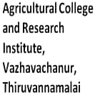 Agricultural College and Research Institute, Vazhavachanur, Thiruvannamalai Logo