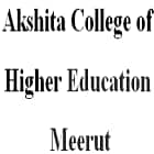 Akshita College of Higher Education, Meerut Logo