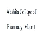 Akshita College of Pharmacy, Meerut Logo