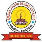 Amara Jyothi Degree College, Kolar Logo
