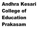 Andhra Kesari College of Education, Prakasam Logo