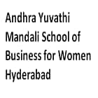 Andhra Yuvathi Mandali School of Business for Women, Hyderabad Logo