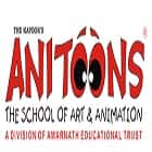 Anitoons the School of Art and Animation, Delhi Logo