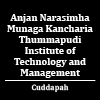 ANMKT Institute of Technology and Management, Cuddapah Logo