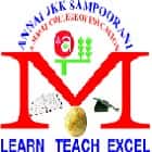 Annai JKK Sampoorani Ammal College of Education, Erode Logo