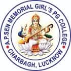 AP Sen Memorial Girls PG College, Lucknow Logo