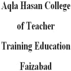 Aqla Hasan College of Teacher Training Education, Faizabad Logo