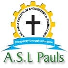 ASL Pauls College of Engineering and Technology, Coimbatore Logo