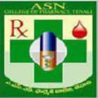 ASN Pharmacy College, Tenali Logo