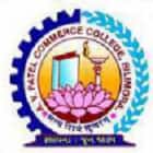 AV Patel Commerce College, Bilimora Logo