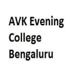 AVK Evening College, Bengaluru Logo