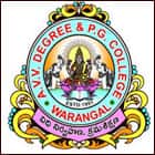 AVV Degree and PG College, Warangal Logo