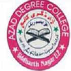 Azad Degree College, Siddharthnagar Logo