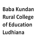 Baba Kundan Rural College of Education, Ludhiana Logo