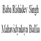 Baba Rishidev Singh Mahavidyalaya, Ballia Logo