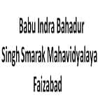 Babu Indra Bahadur Singh Smarak Mahavidyalaya, Faizabad Logo