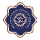 Bal Mukund Bazari College of Education, Agra Logo
