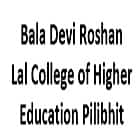 Bala Devi Roshan Lal College of Higher Education, Pilibhit Logo