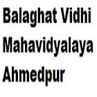 Balaghat Vidhi Mahavidyalaya, Ahmedpur Logo