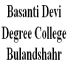 Basanti Devi Degree College, Bulandshahr Logo