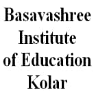 Basavashree Institute of Education, Kolar Logo
