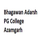 Bhagawan Adarsh PG College, Azamgarh Logo