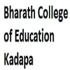 Bharath College of Education, Kadapa Logo