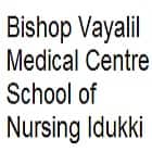 Bishop Vayalil Medical Centre School of Nursing, Idukki Logo
