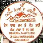BKD Degree College for Women, Sirmaur Logo