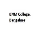 BNM College, Bangalore Logo