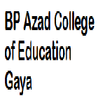 BP Azad College of Education, Gaya Logo