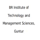 BR Institute of Technology and Management Sciences, Guntur Logo