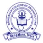 Brindavan College of Architecture, Bangalore Logo