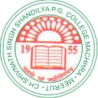 Ch Shivnath Singh Shandilya PG College, Machhra Logo