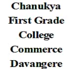 Chanukya First Grade College Commerce, Davangere Logo