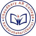 Chaudhary AR College, Churu Logo
