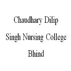 Chaudhary Dilip Singh Nursing College, Bhind Logo