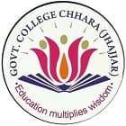 Chaudhary Hardwari Lal Government College, Chhara Logo