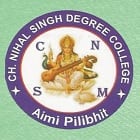 Chaudhary Nihal Singh Degree College, Pilibhit Logo