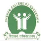 Chenab College of Education, Jammu Logo
