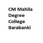 CM Mahila Degree College, Barabanki Logo