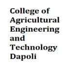 College of Agricultural Engineering and Technology, Dapoli Logo