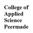 College of Applied Science, Peermade Logo