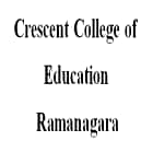 Crescent College of Education, Ramanagara Logo