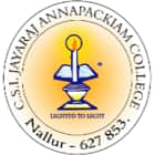 CSI Jayaraj Annapackiam College, Tirunelveli Logo