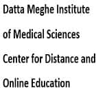Datta Meghe Institute of Medical Sciences Center for Distance and Online Education Logo
