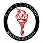 DAV Teacher Training College, Sri Ganganagar Logo
