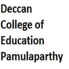 Deccan College of Education, Pamulaparthy Logo